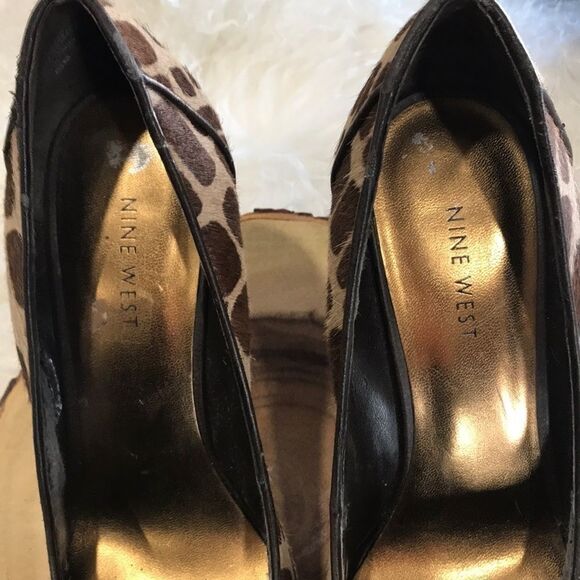 Spotted Real Fur Heels last chance‎ - Picture 3 of 8